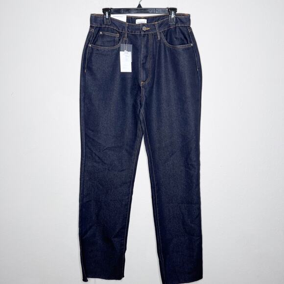 WeWoreWhat High Rise Dad Jean in Dani Blue & Black Size 31 - Picture 2 of 5